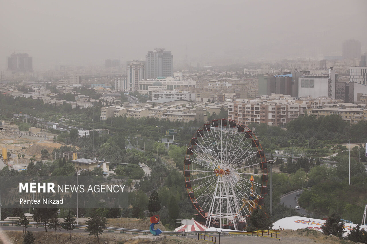 تصاویر: آلودگی هوای تهران