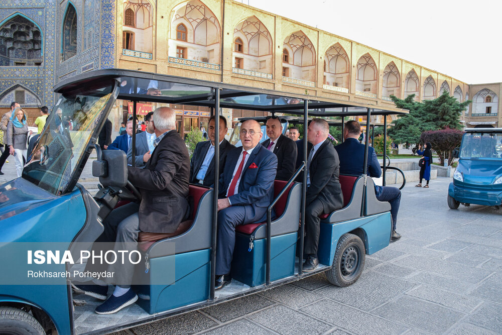 تصاویر: سفر وزیر خارجه لهستان به اصفهان