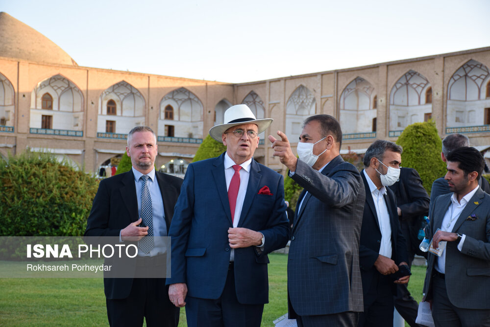 تصاویر: سفر وزیر خارجه لهستان به اصفهان