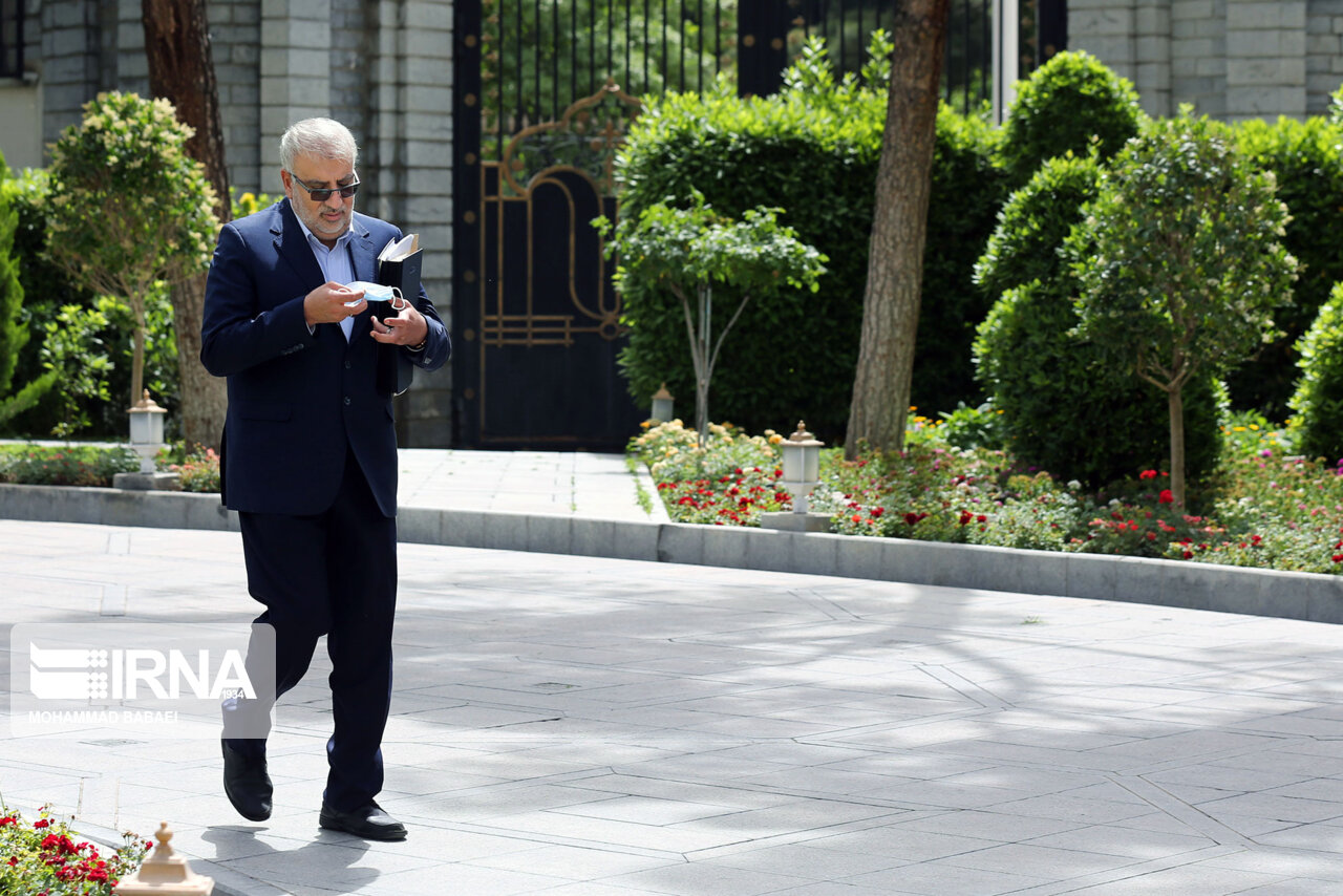 تصاویر: حضور اعضای هیأت دولت در جمع خبرنگاران