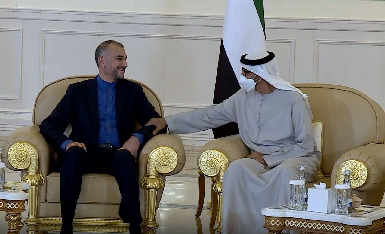 تصاویر: حضور امیر عبداللهیان برای تسلیت درگذشت رییس فقید امارات