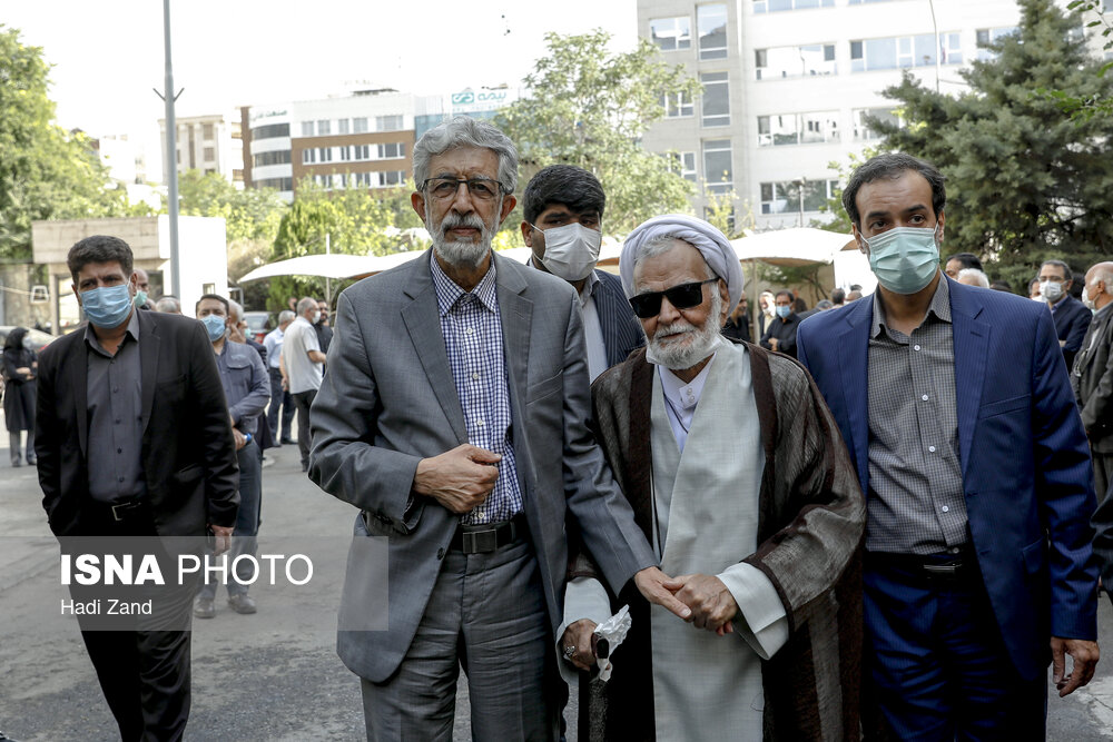 تصاویر: مراسم تشییع پیکر حجت&zwnj;الاسلام سید محمود دعایی