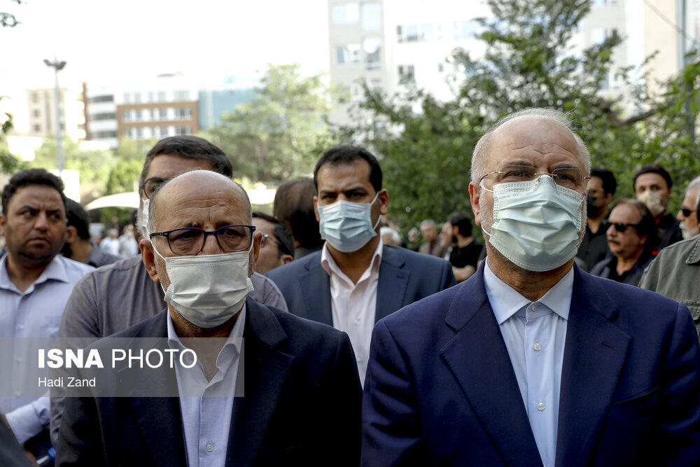 تصاویر: مراسم تشییع پیکر حجت&zwnj;الاسلام سید محمود دعایی