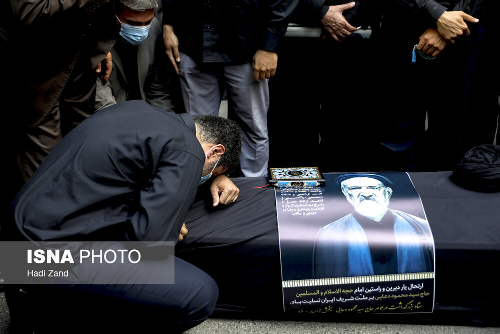 تصاویر: مراسم تشییع پیکر حجت&zwnj;الاسلام سید محمود دعایی