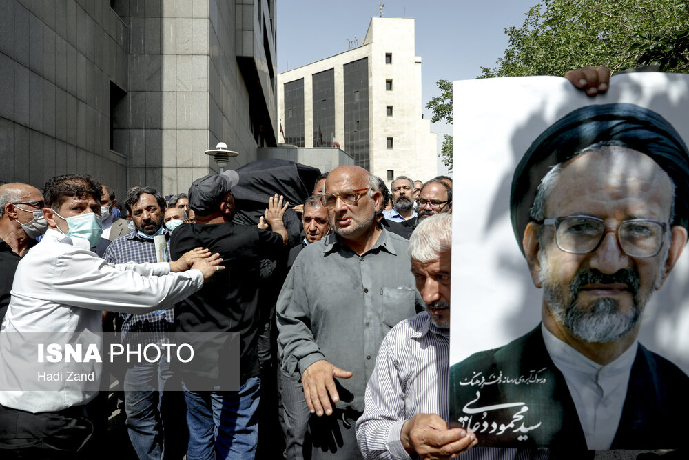 تصاویر: مراسم تشییع پیکر حجت&zwnj;الاسلام سید محمود دعایی