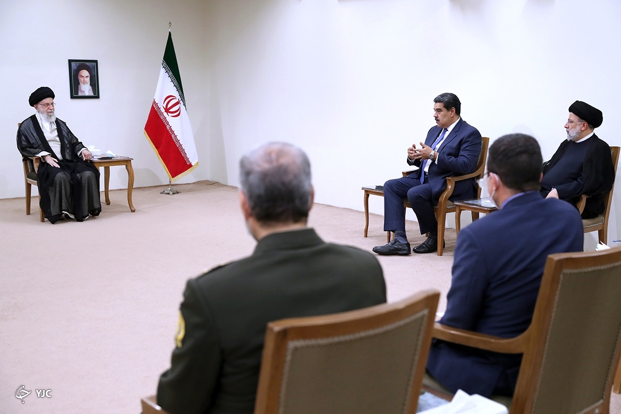 تصاویر: دیدار رئیس جمهور ونزوئلا با مقام معظم رهبری