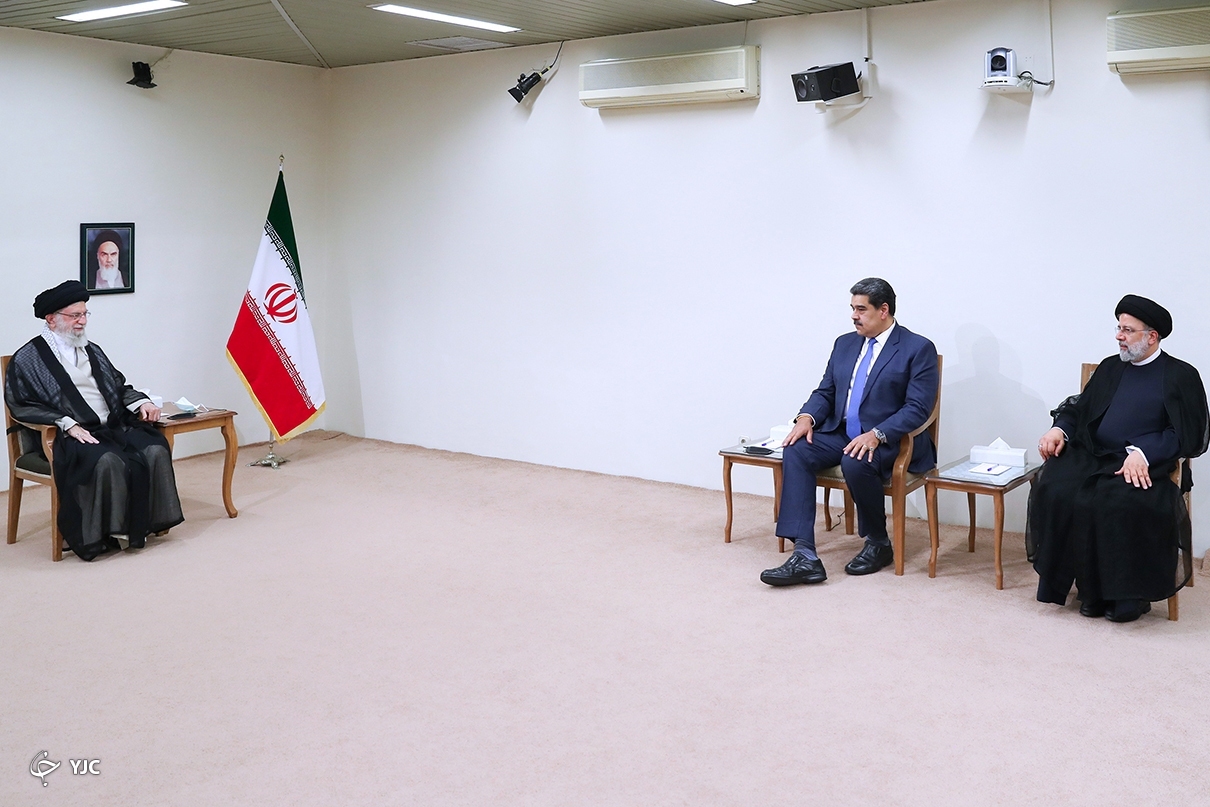 تصاویر: دیدار رئیس جمهور ونزوئلا با مقام معظم رهبری