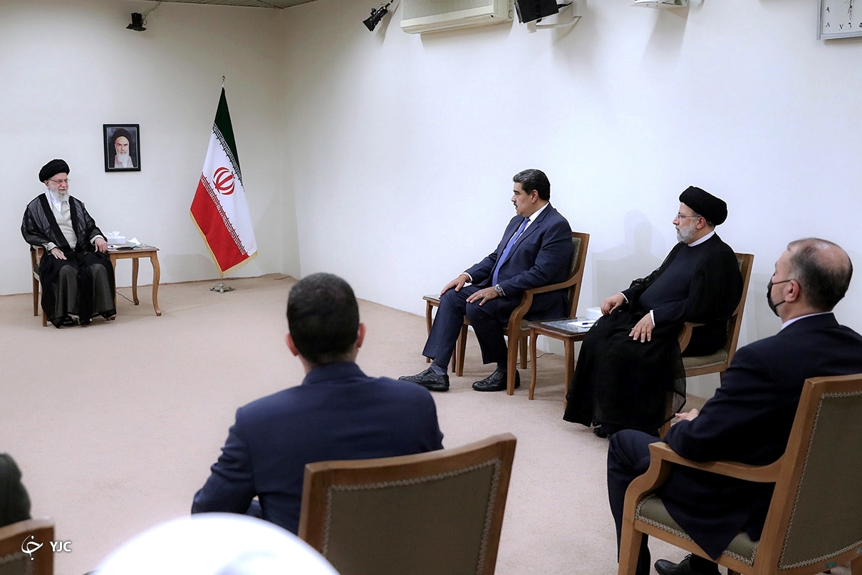 تصاویر: دیدار رئیس جمهور ونزوئلا با مقام معظم رهبری