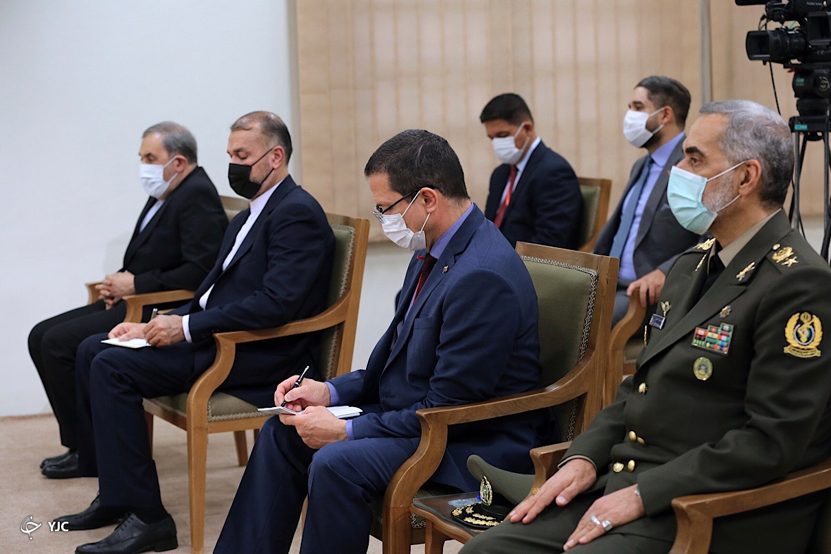 تصاویر: دیدار رئیس جمهور ونزوئلا با مقام معظم رهبری