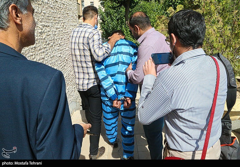 تصاویر: بازداشت عامل تیراندازی به پلیس در خیابان طالقانی