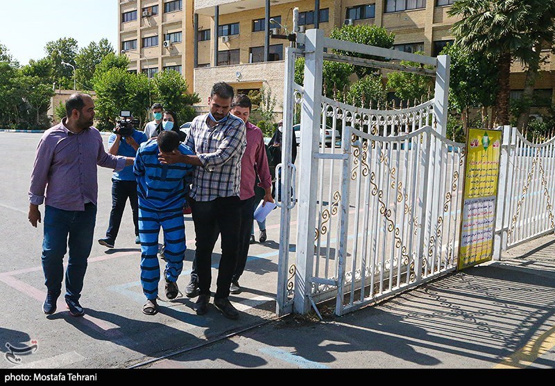 تصاویر: بازداشت عامل تیراندازی به پلیس در خیابان طالقانی