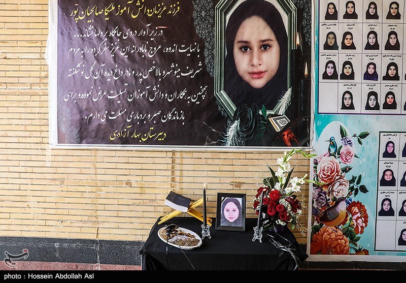 تصاویر: ملیکا دختر مینوشهری که در حادثه متروپل آبادان جان باخت