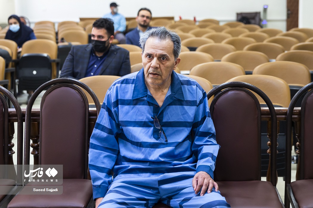 تصاویر: چهارمین جلسه دادگاه سرکرده گروهک تروریست تندر