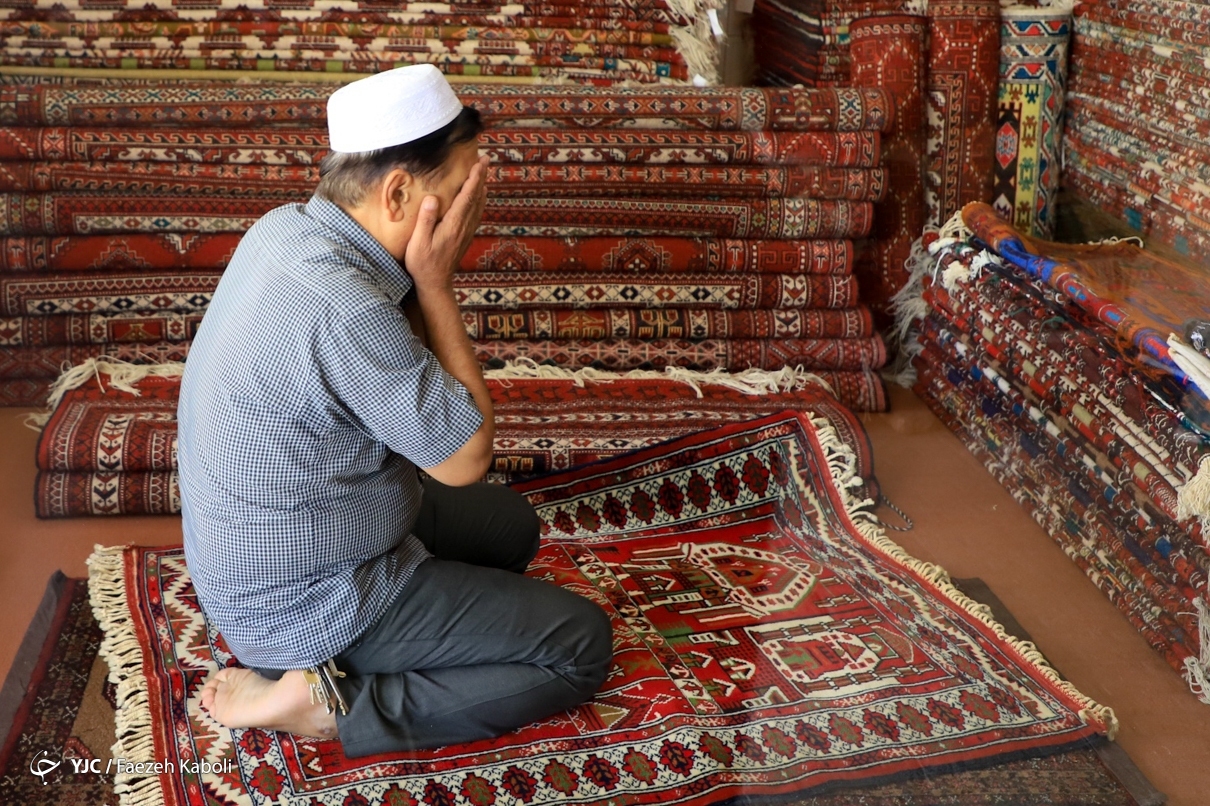 تصاویر: تکاپوی ترکمن ها در خرید عیدانه های قربان