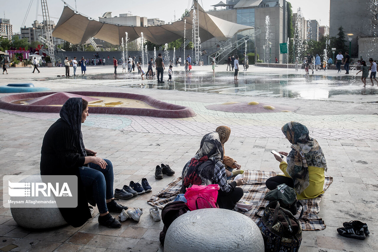 تصاویر: تفریح در آب و آتش