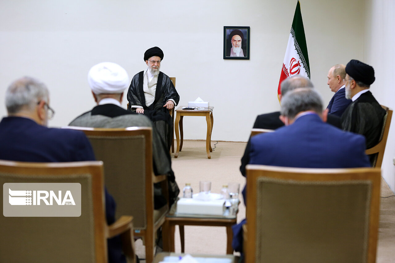تصاویر: دیدار روسای جمهور روسیه  و ترکیه با مقام معظم رهبری