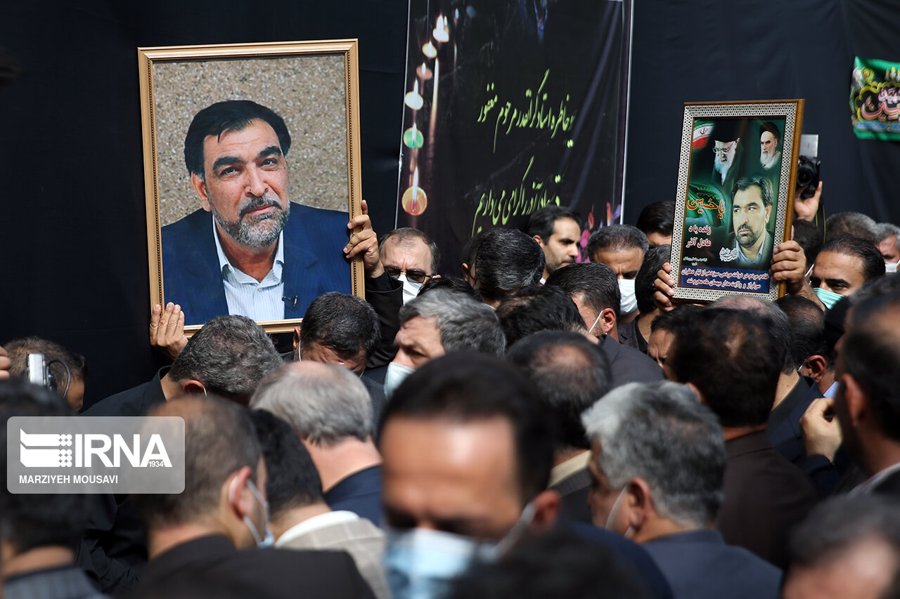 تصاویر: تشییع پیکر &laquo;عادل آذر&raquo;
