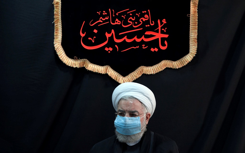 تصاویر اولین روز مراسم عزاداری محرم در دفتر روحانی تصاویر اولین روز مراسم عزاداری محرم در دفتر روحانی