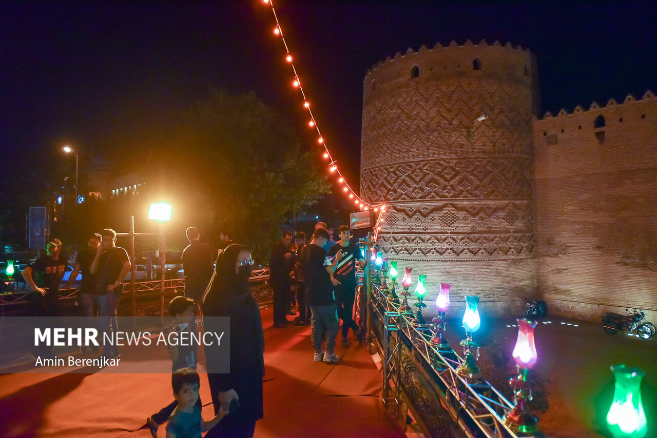 تصاویر: رونمایی از موکب بزرگ کشتی نجات در شیراز