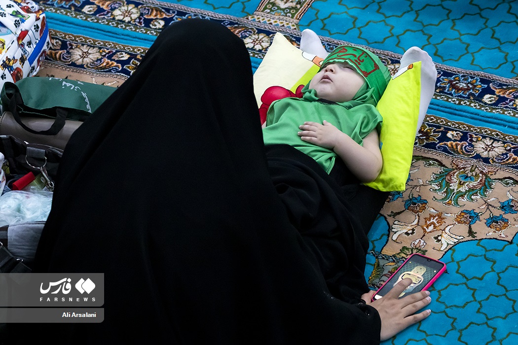 تصاویر: مراسم شیرخوارگان حسینی در کشور