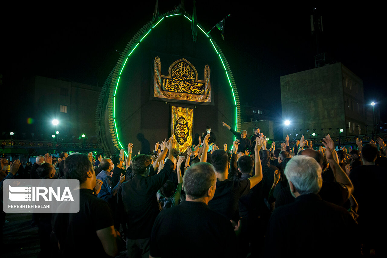 تصاویر: آیین نخل گردانی- کرج