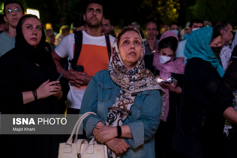 تصاویر: مراسم یادبود هوشنگ ابتهاج در خانه هنرمندان