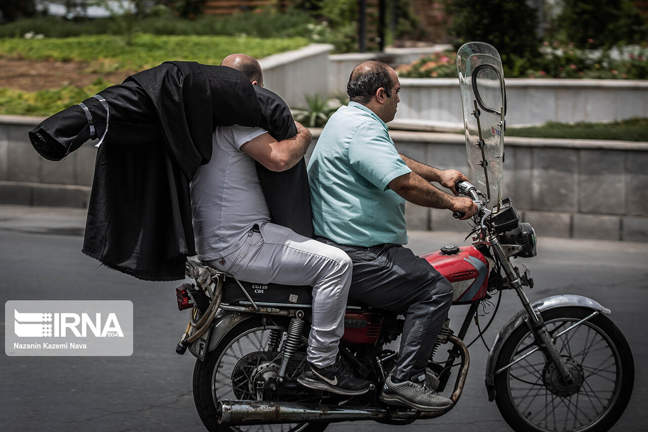 تصاویر: هرج و مرج؛ ارمغان موتور سواران بی نظم