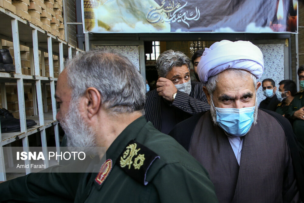 تصاویر: مراسم ختم پدر رییس سازمان بسیج مستضعفان