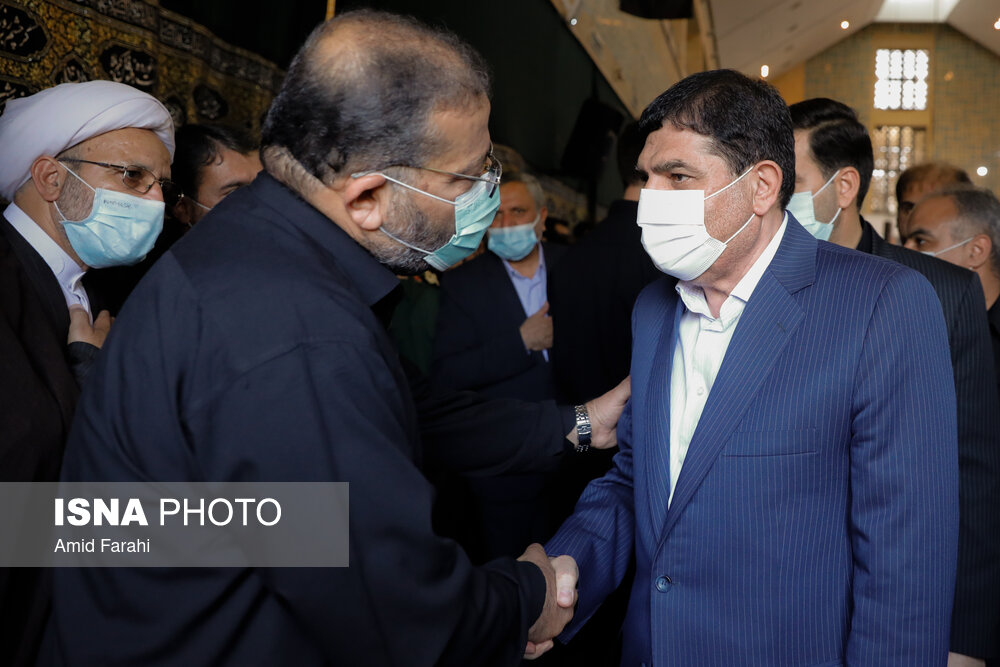 تصاویر: مراسم ختم پدر رییس سازمان بسیج مستضعفان