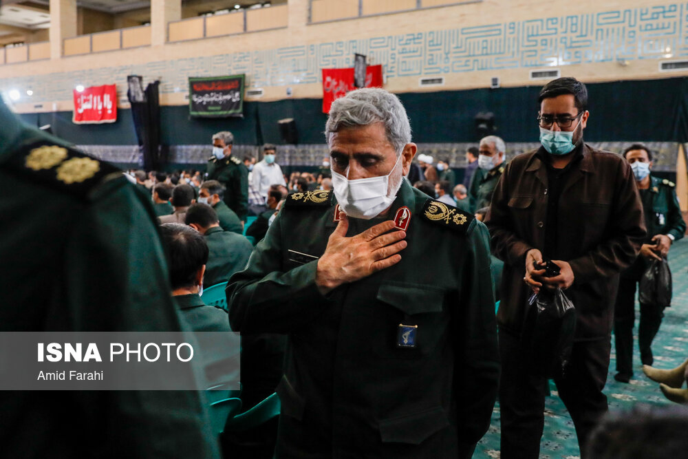 تصاویر: مراسم ختم پدر رییس سازمان بسیج مستضعفان