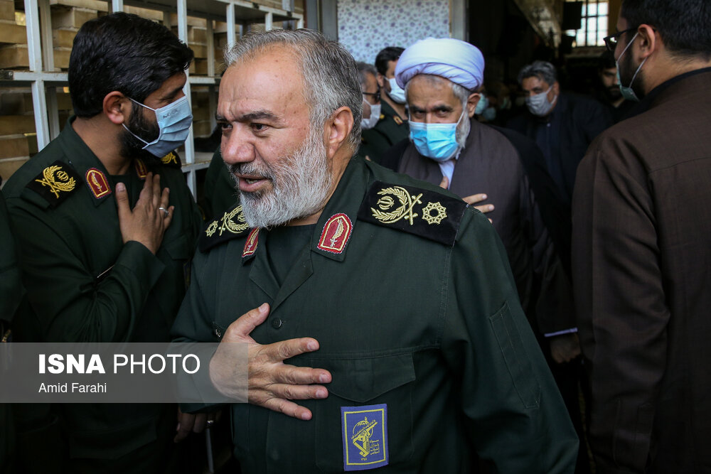 تصاویر: مراسم ختم پدر رییس سازمان بسیج مستضعفان