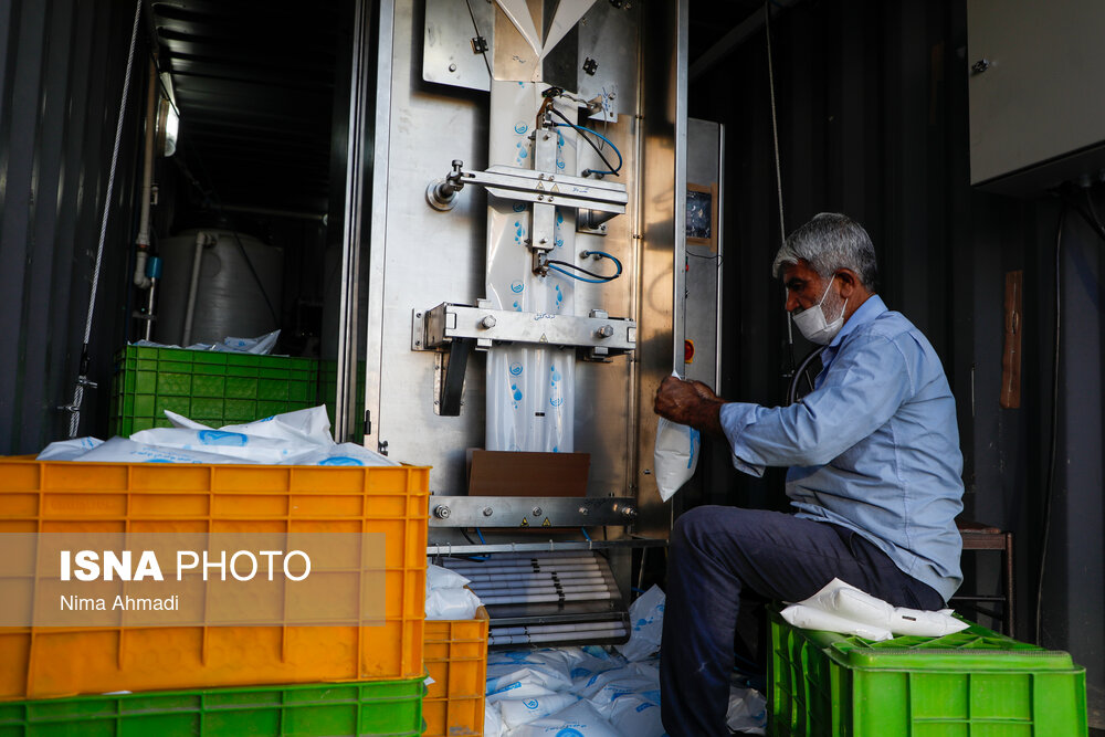 تصاویر: آبرسانی سیار در برخی از مناطق شهرکرد