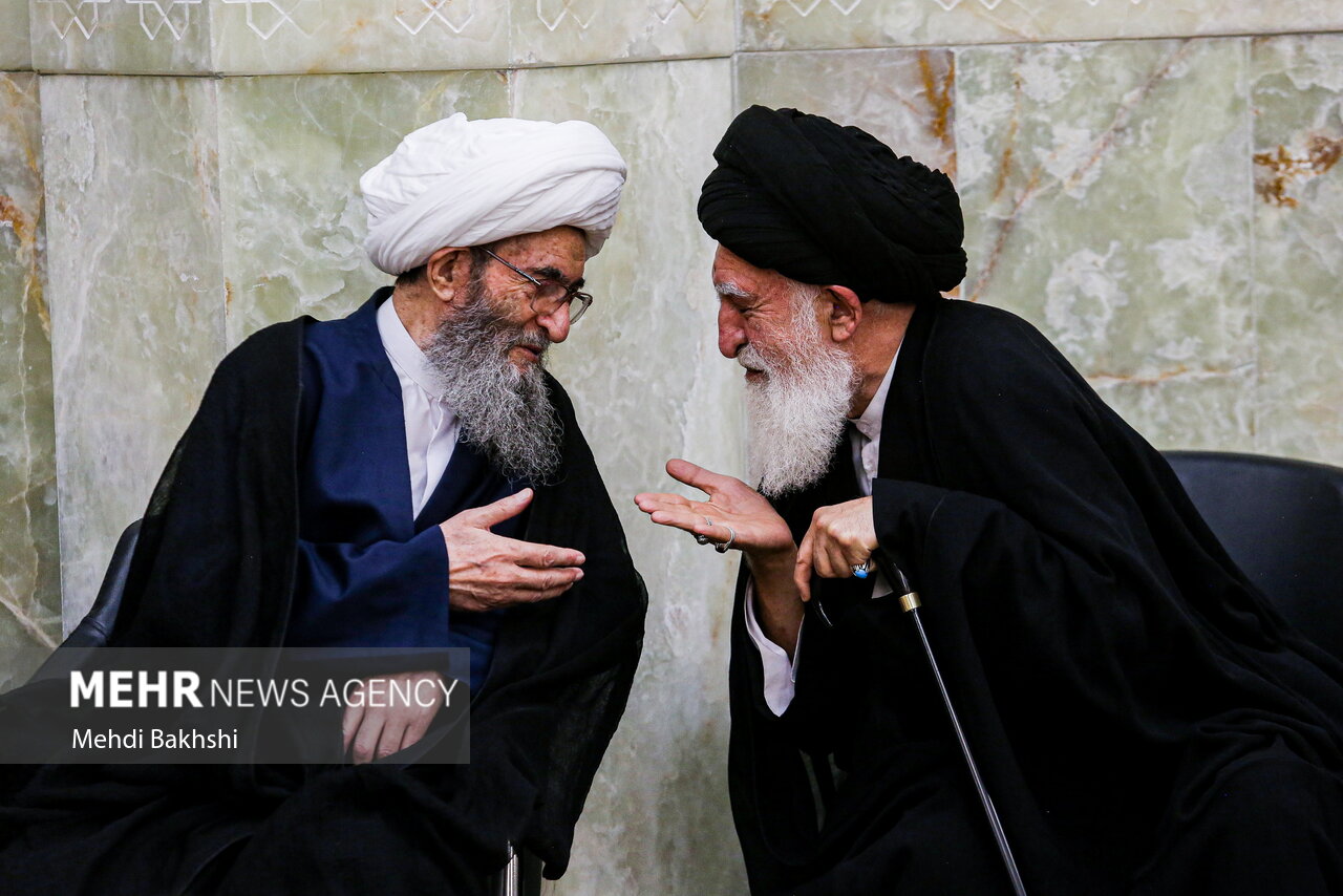 تصاویر: مراسم سالگرد ارتحال آیت الله سید محمد سعید حکیم