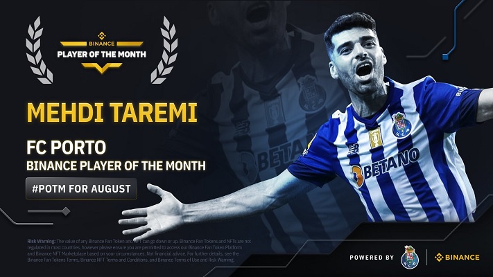 طارمی بهترین بازیکن ماه پورتو شد +عکس