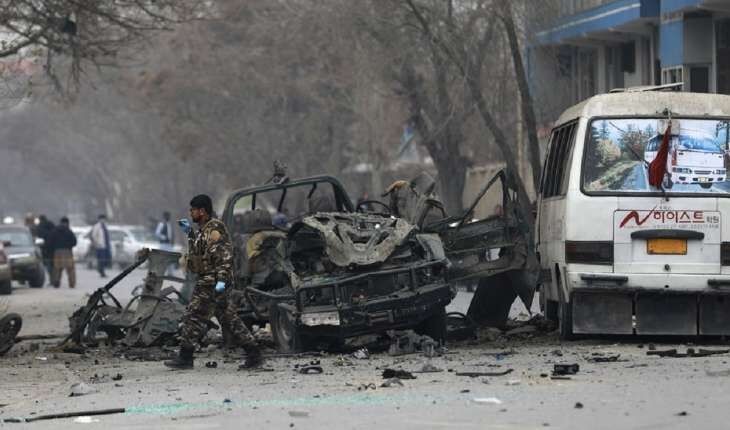 ریانووستی: حدود ۲۰ نفر در انفجار نزدیک سفارت روسیه در کابل کشته یا زخمی شدند