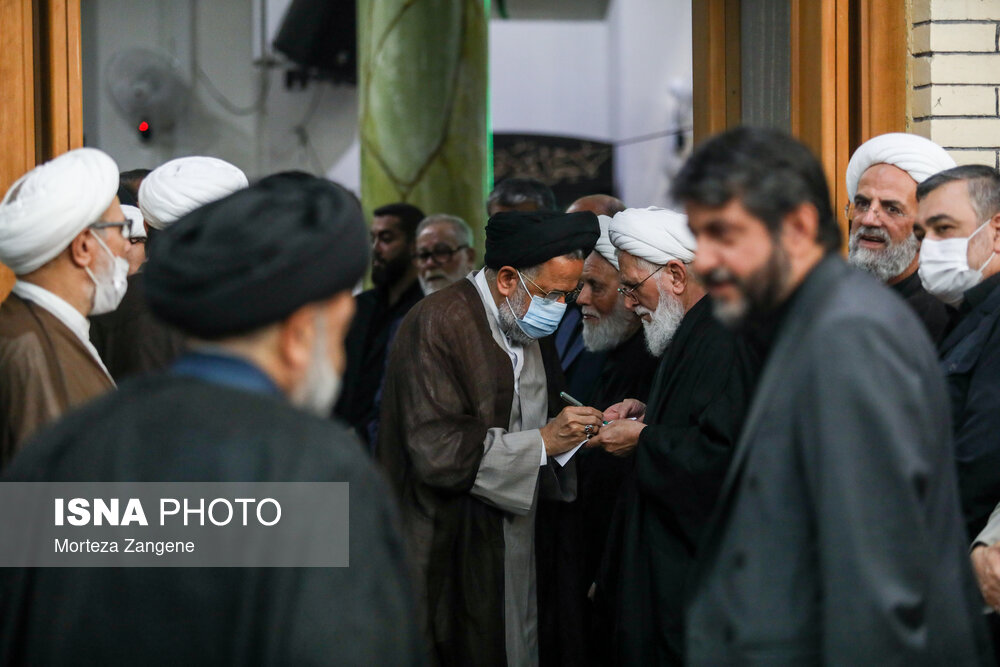 تصاویر: مجلس ترحیم &laquo;آیت الله ناصری&raquo; - مسجد ارگ تهران