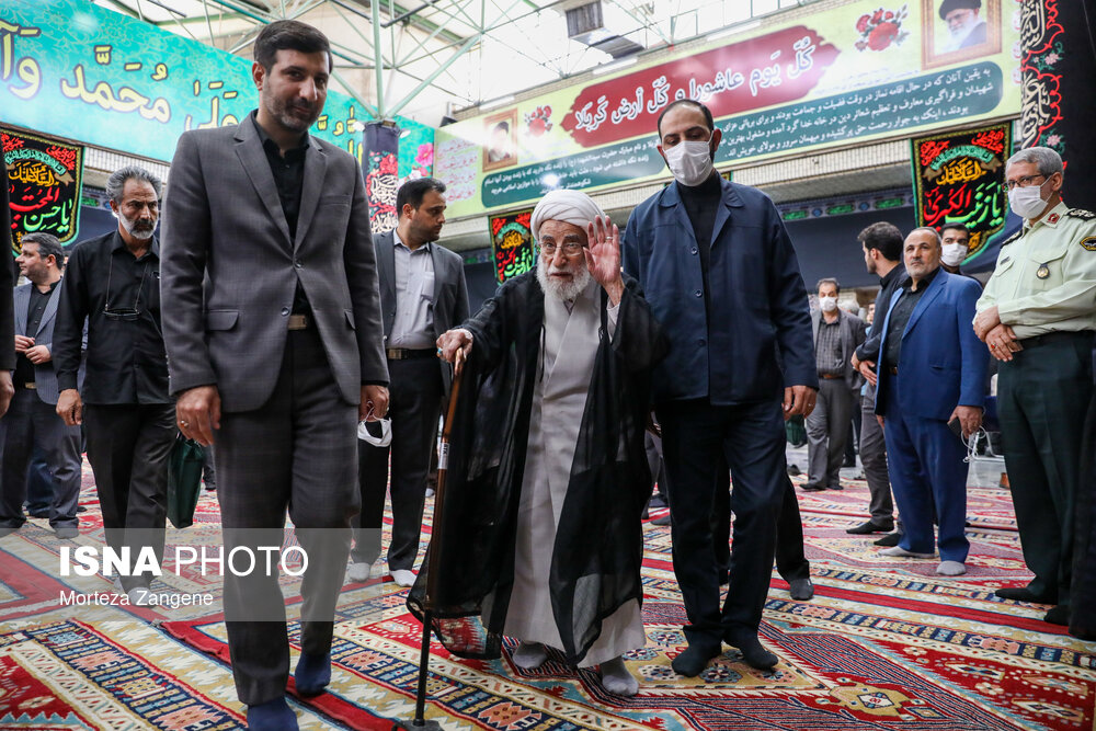 تصاویر: مجلس ترحیم &laquo;آیت الله ناصری&raquo; - مسجد ارگ تهران