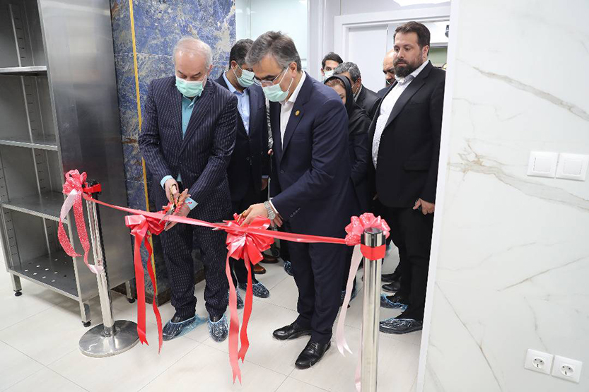بخش استریلیزاسیون مرکزی بیمارستان بانک ملی ایران افتتاح شد بخش استریلیزاسیون مرکزی بیمارستان بانک ملی ایران افتتاح شد