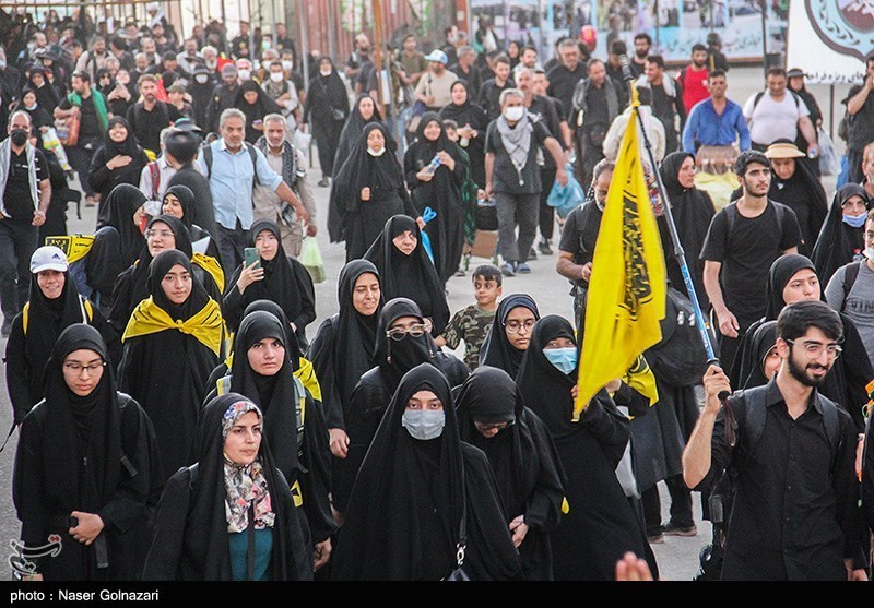 تصاویر: تردد زائران اربعین حسینی در مرز مهران