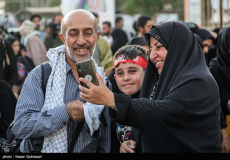 تصاویر: تردد زائران اربعین حسینی در مرز مهران