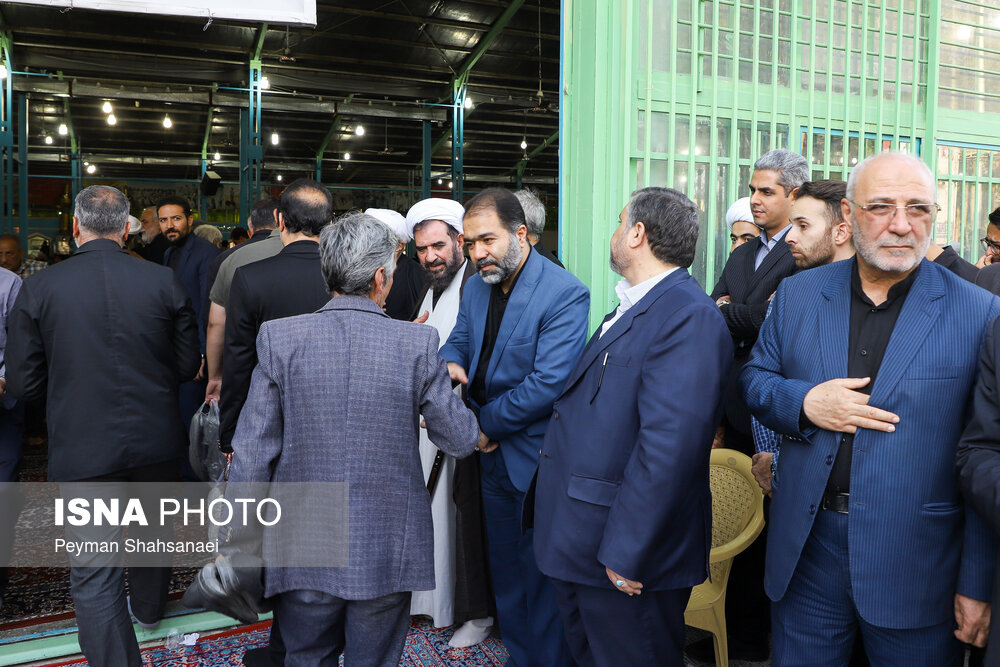 تصاویر: مراسم چهلمین روز درگذشت آیت الله ناصری