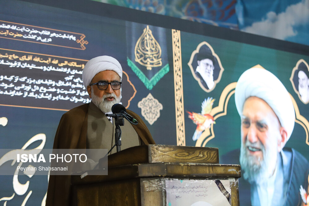تصاویر: مراسم چهلمین روز درگذشت آیت الله ناصری