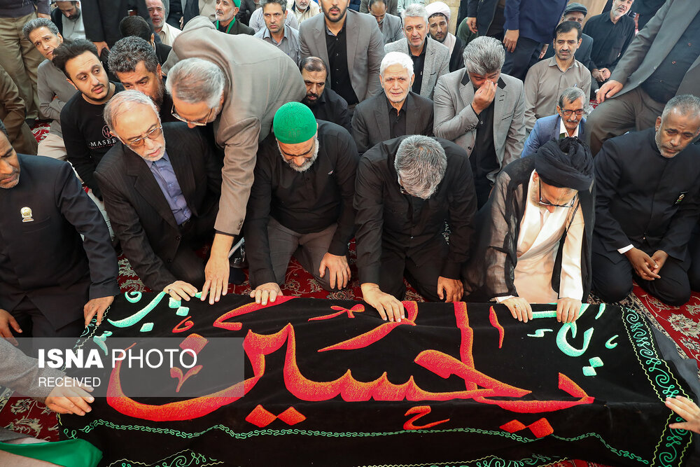 تصاویر: مراسم تشییع پیکر سیدرضا موید خراسانی در مشهد