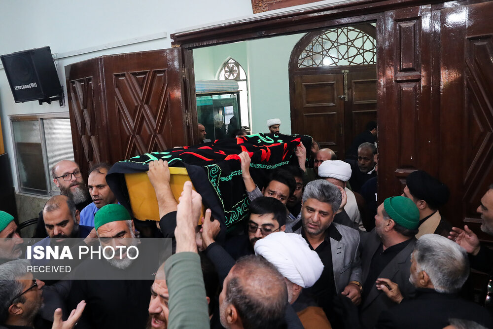 تصاویر: مراسم تشییع پیکر سیدرضا موید خراسانی در مشهد