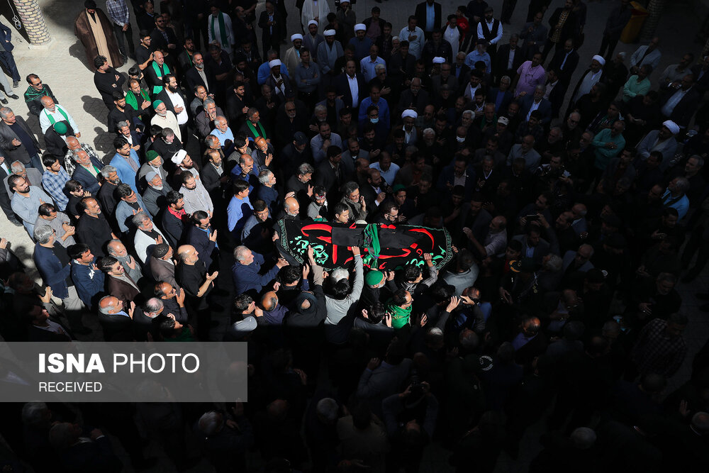 تصاویر: مراسم تشییع پیکر سیدرضا موید خراسانی در مشهد