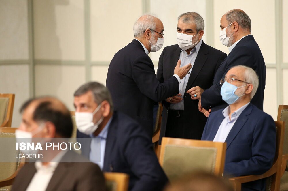 تصاویر: دیدار رئیس‌ و اعضای مجمع تشخیص مصلحت نظام با مقام معظم رهبری