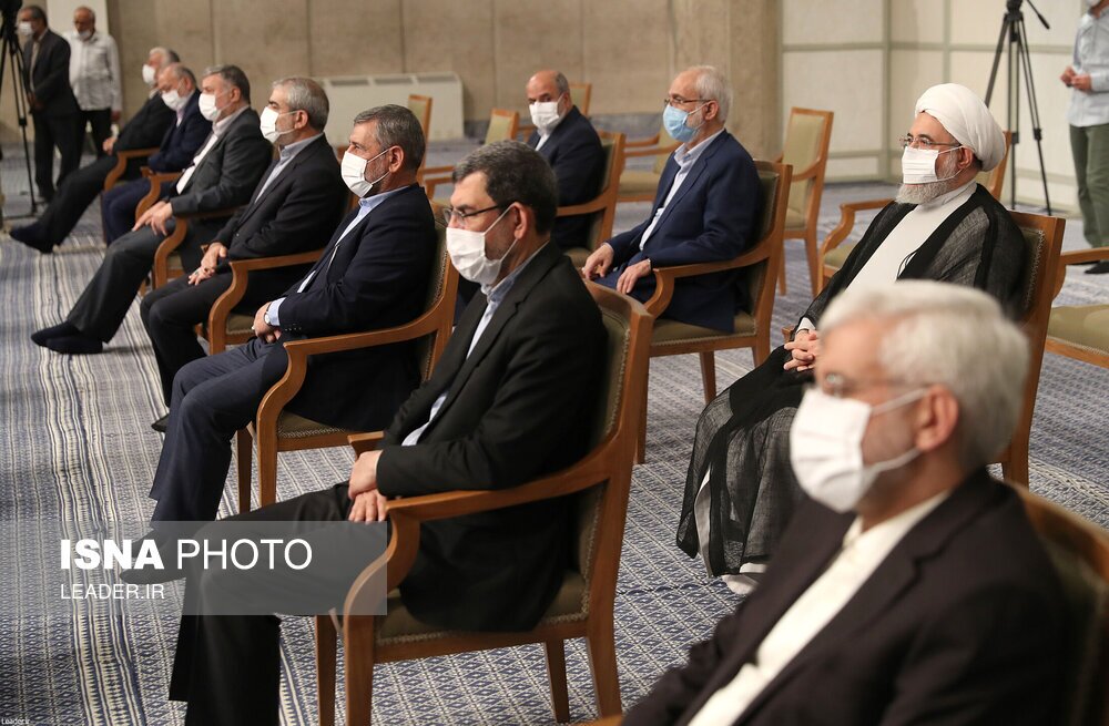 تصاویر: دیدار رئیس‌ و اعضای مجمع تشخیص مصلحت نظام با مقام معظم رهبری