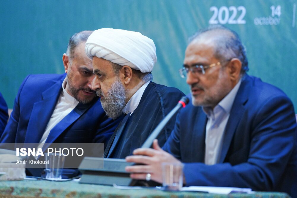تصاویر: نشست وزیر امور خارجه با مهمانان سی و ششمین کنفرانس بین‌المللی وحدت اسلامی