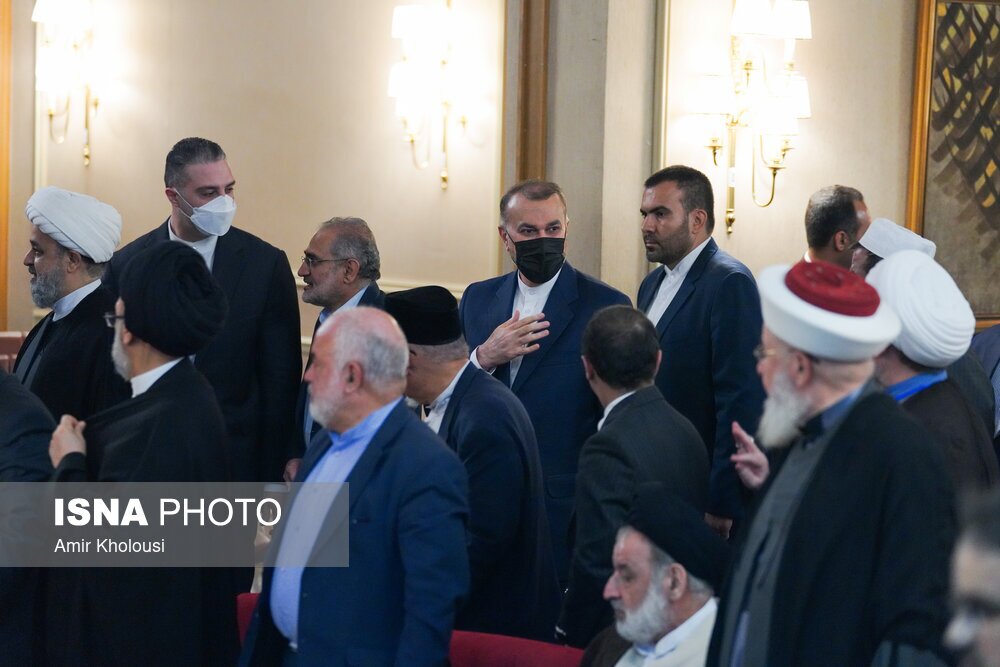 تصاویر: نشست وزیر امور خارجه با مهمانان سی و ششمین کنفرانس بین‌المللی وحدت اسلامی