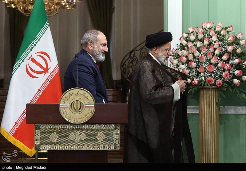 تصاویر: استقبال رسمی از نخست‌وزیر ارمنستان